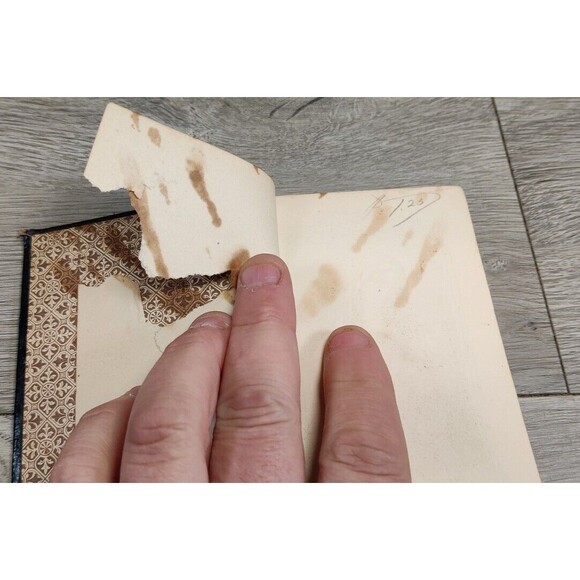 Antique Tresor Du Chretien By Rev. J R Magnan, Very Rare, 1885, Small Deluxe Ed - Picture 7 of 16